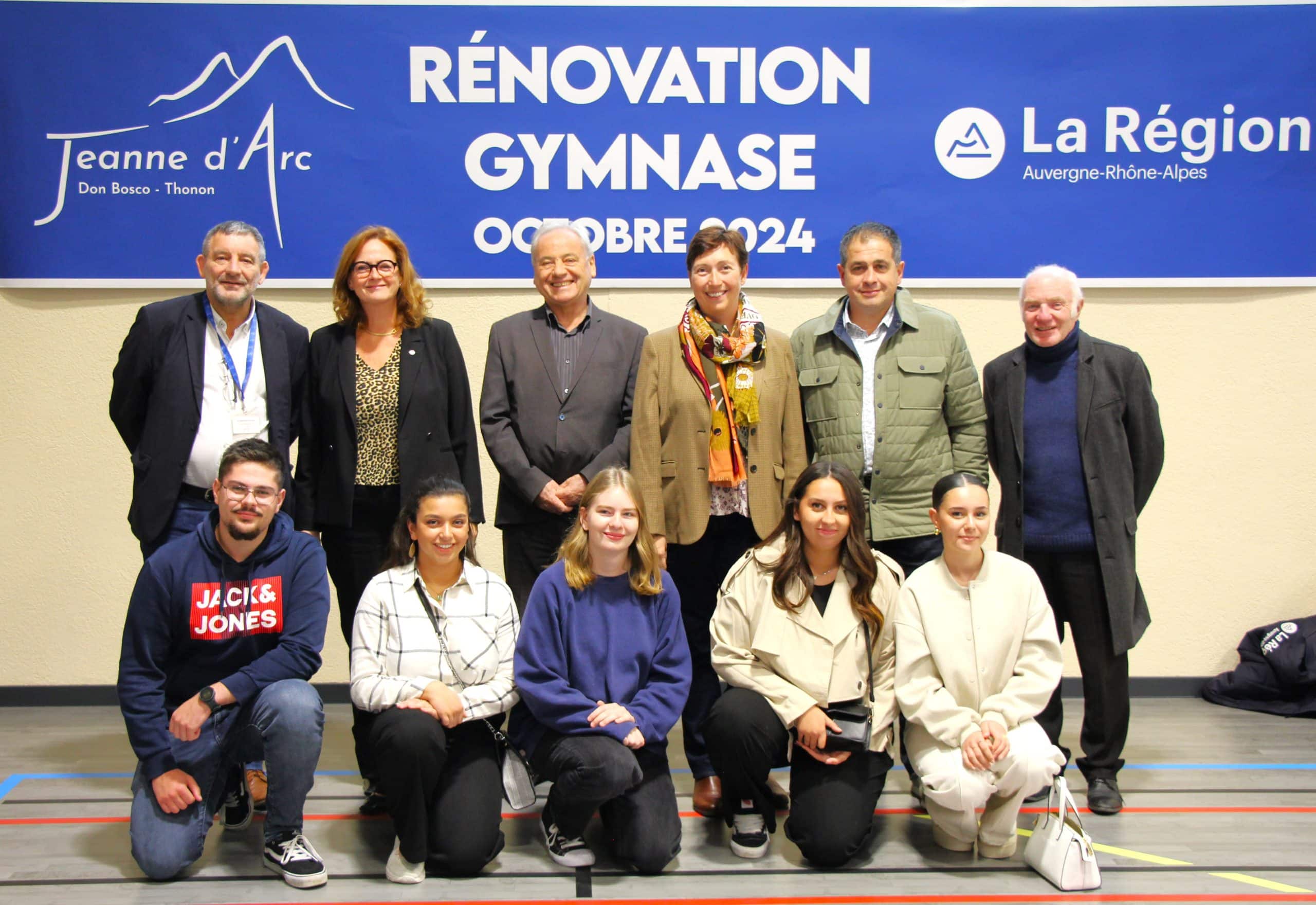 Inauguration du gymnase